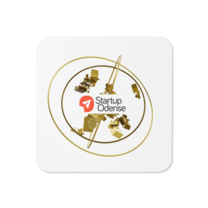 Cork-back coaster by Startup Odense